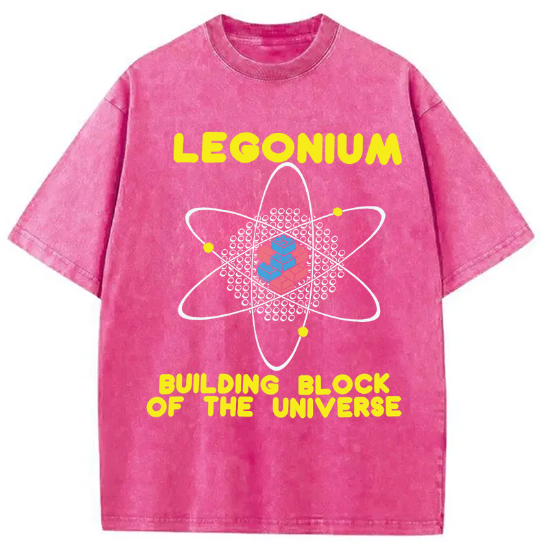 Modecanvas Legonium DTG Printing Washed T-Shirt