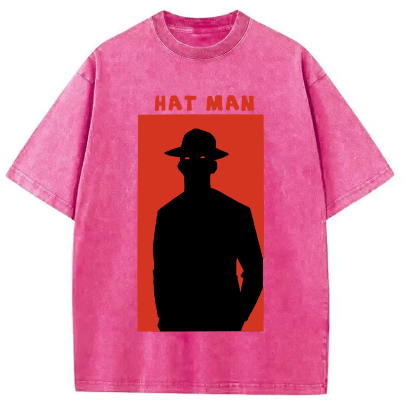 Modecanvas Hat Man Washed T-Shirt