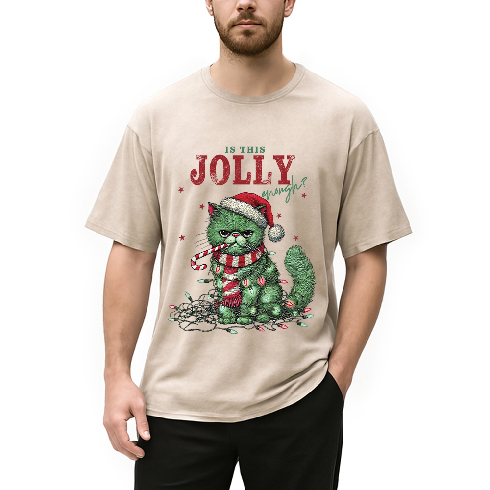 Modecanvas Christmas Gift Washed T-Shirt