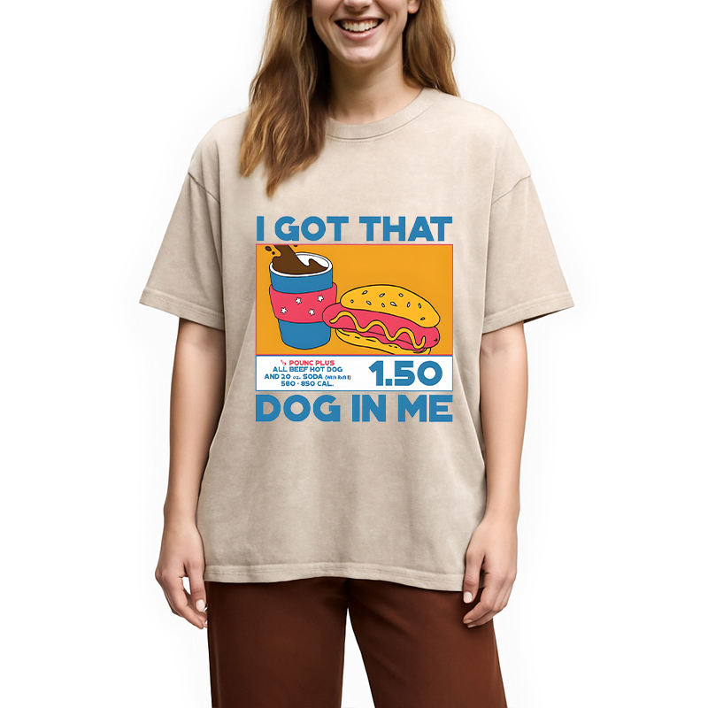 Modecanvas Keep 150 Dank Meme DTG Printing Washed T-Shirt