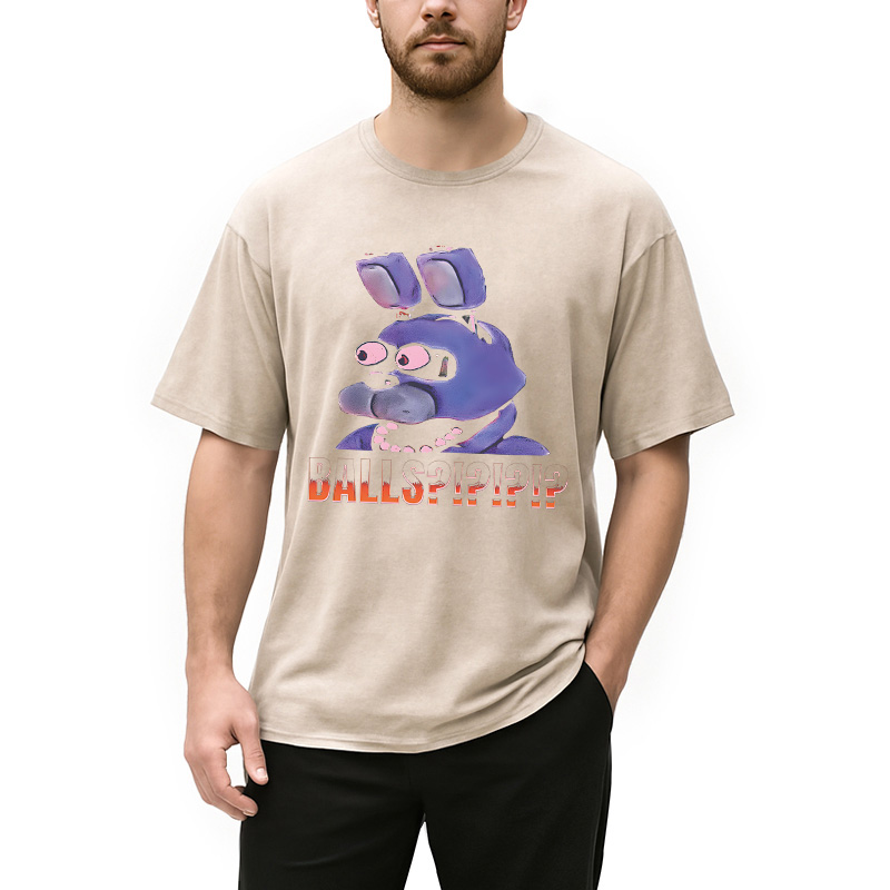 Modecanvas Balls?! DTG Printing Washed T-Shirt