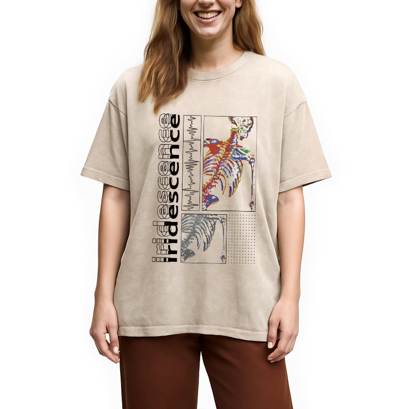 Modecanvas Truly On The Inside Washed T-Shirt
