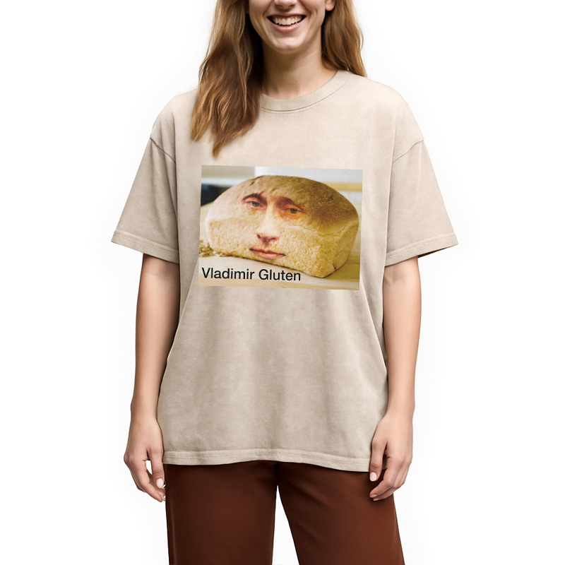 Modecanvas Vladimir Gluten Washed T-Shirt