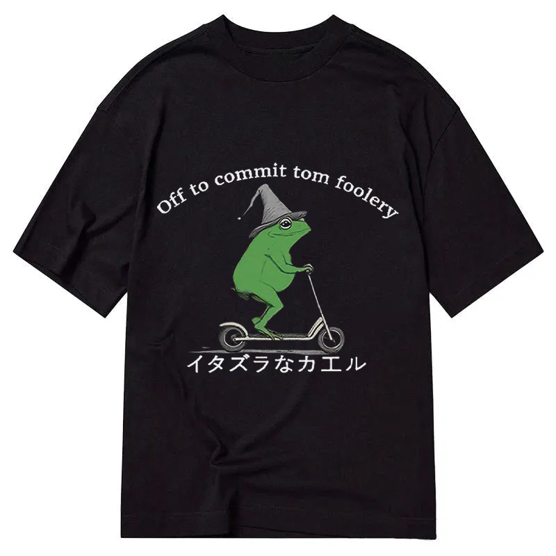 Modecanvas Stupid Frog DTG Printing Classic T-Shirt-modecanvas