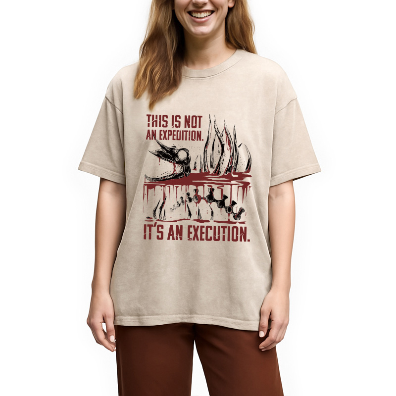 Modecanvas Iron Lung DTG Printing Washed T-Shirt