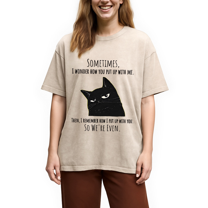 Modecanvas A World Of Mutual Tolerance DTG Printing Washed T-Shirt