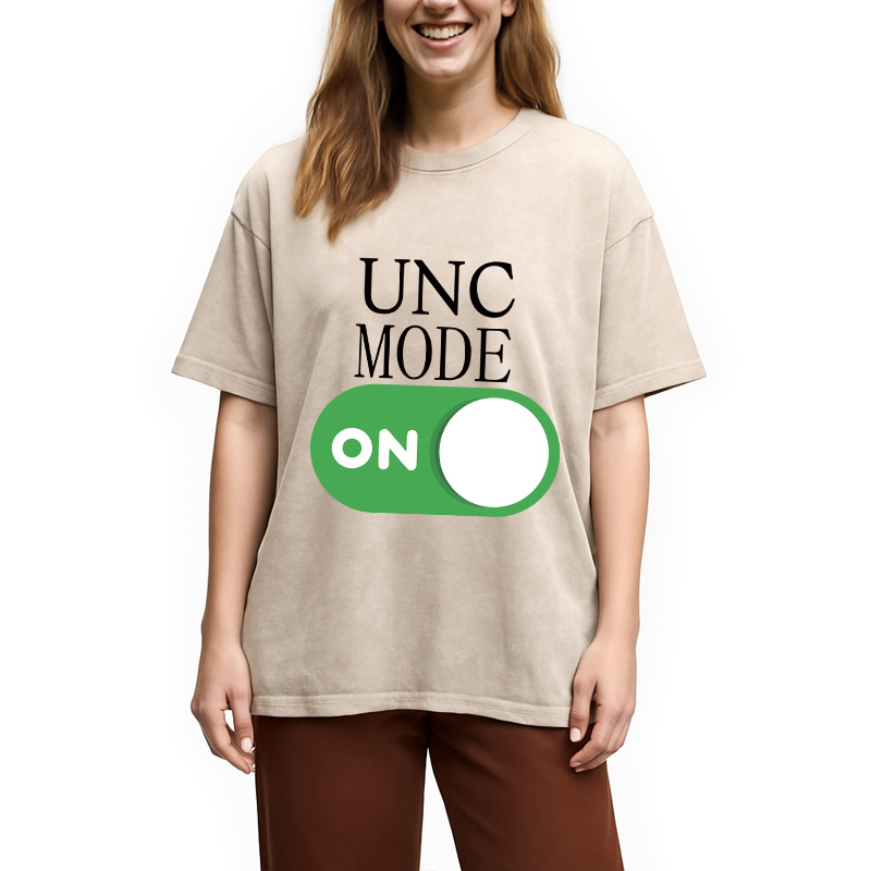 Modecanvas UNC Status Mode DTG Printing Washed T-Shirt