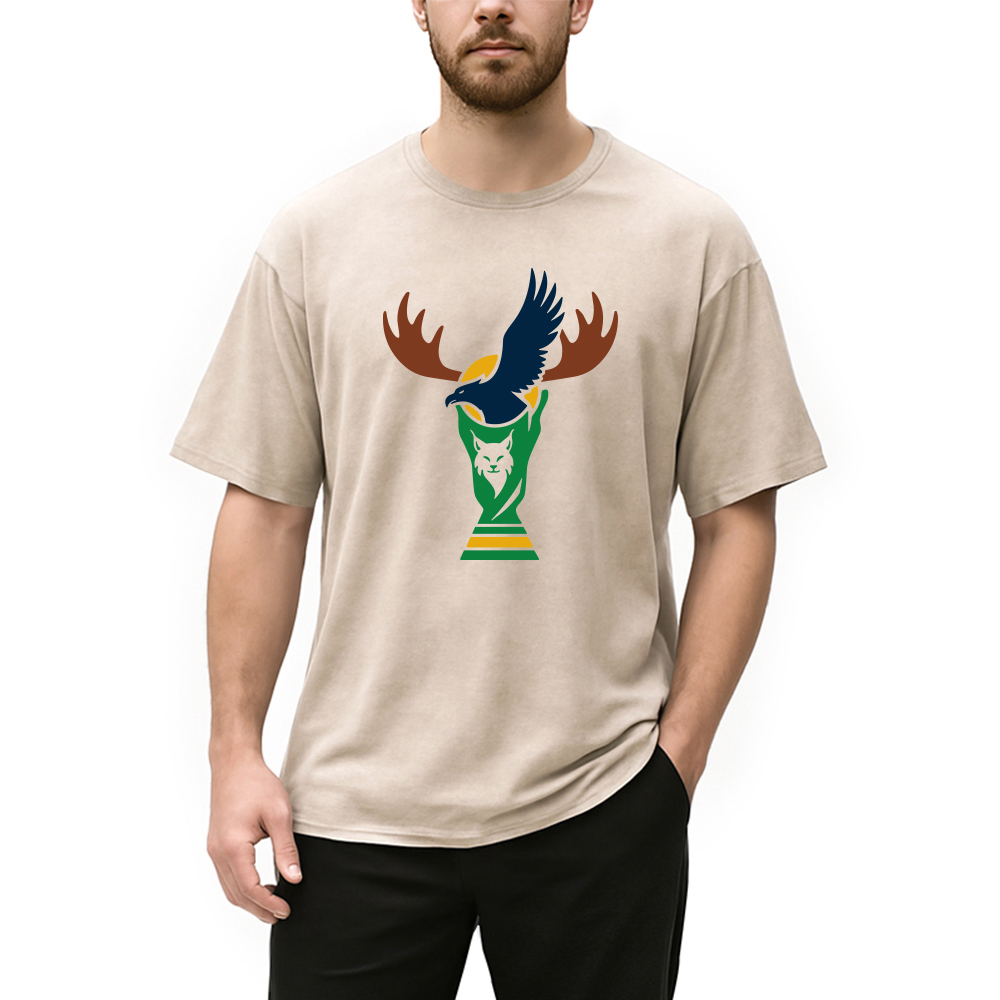 Modecanvas World Cup Peak Competition Legacy DTG Printing Washed T-Shirt