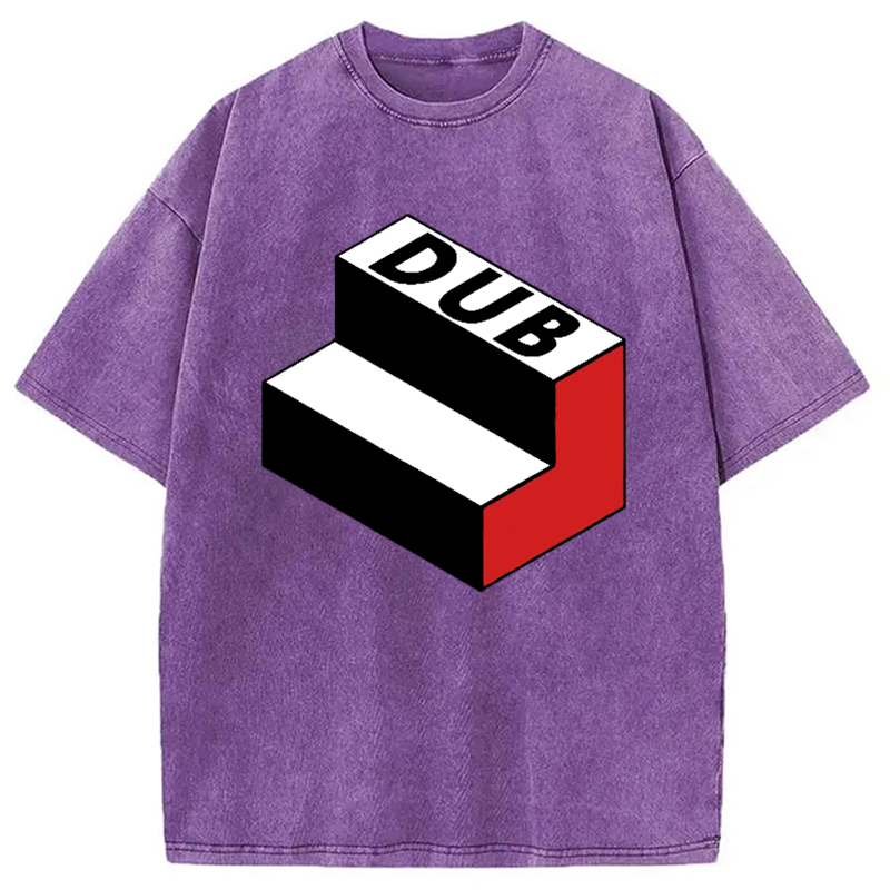 Modecanvas Dubstep Funny Washed T-Shirt
