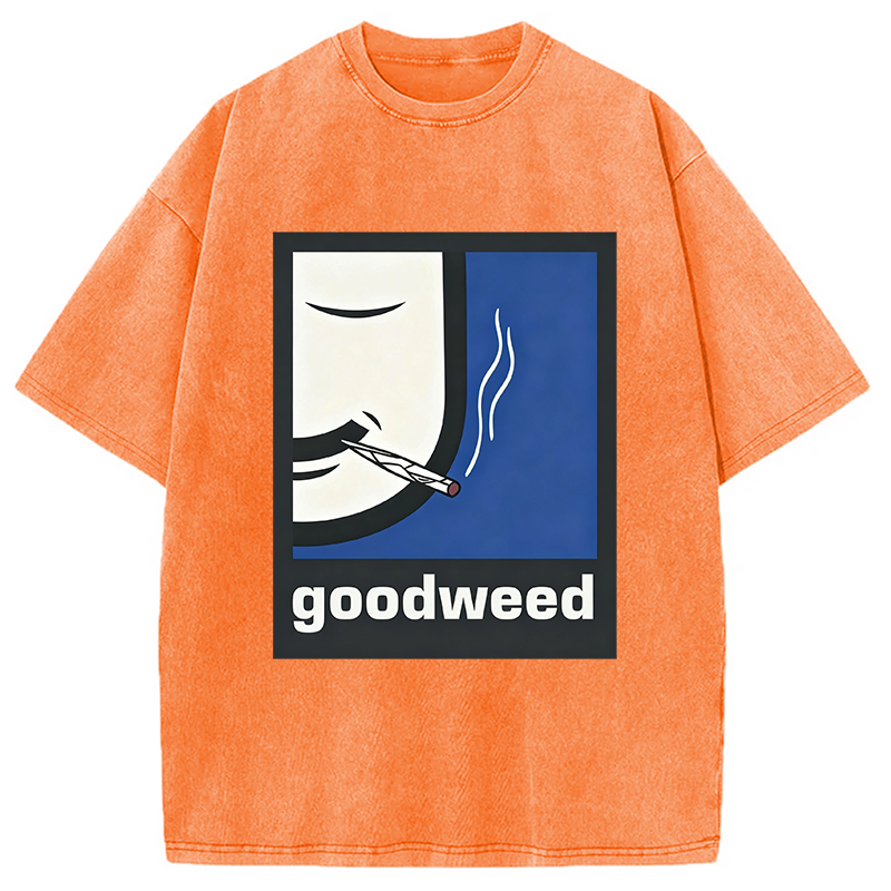 Modecanvas Goodweed DTG Printing Washed T-Shirt