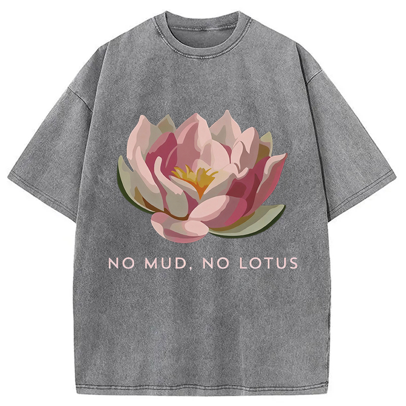 Modecanvas Meditation DTG Printing Washed T-Shirt