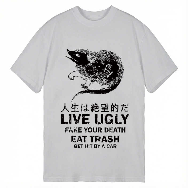 Modecanvas Life Is Hopeless DTG Printing Classic T-Shirt-modecanvas