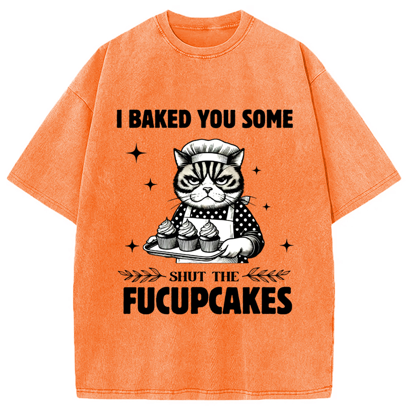 Modecanvas I Breakd You Some Pucupcakes Washed T-Shirt