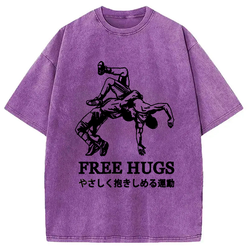Modecanvas Interesting Jiu-Jitsu Washed T-Shirt