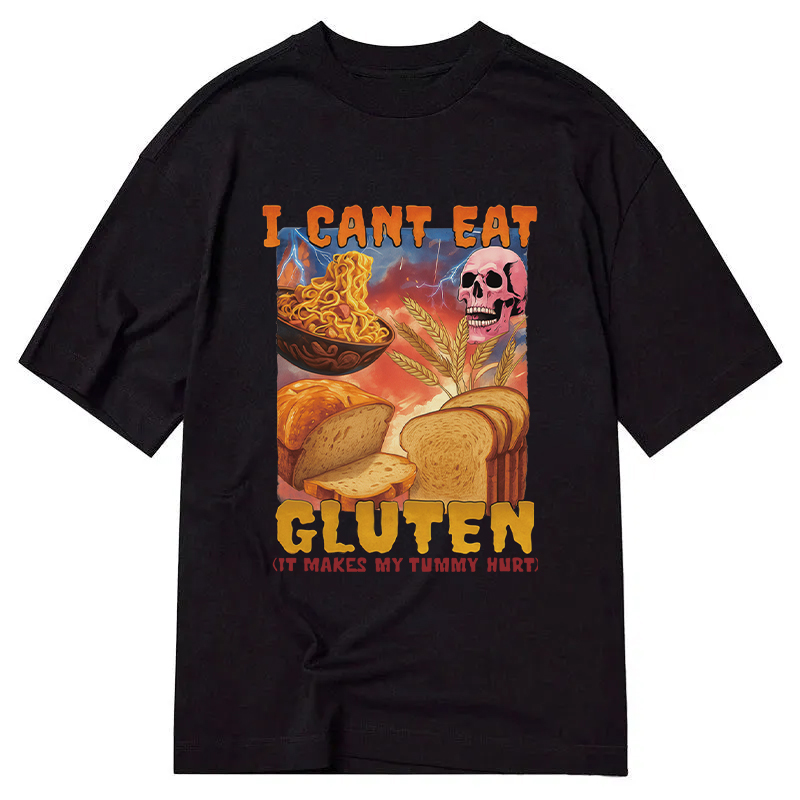 Modecanvas I Can't Eat Gluten Funny Meme Classic T-Shirt