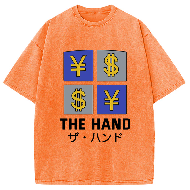 Modecanvas The Hand JoJo Washed T-Shirt