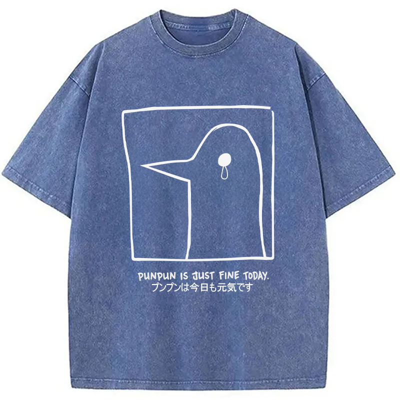 Modecanvas Oyasumi Punpun Washed T-Shirt