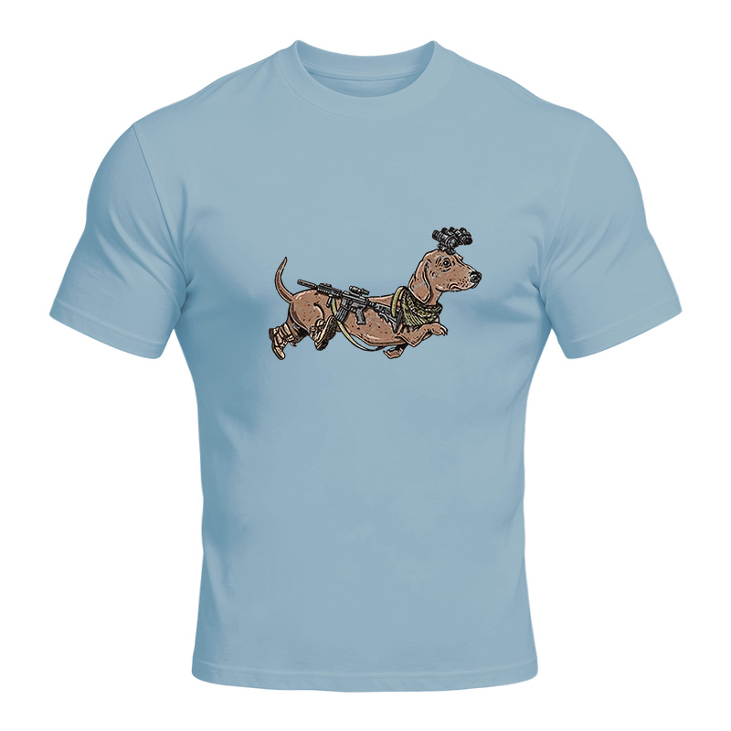 Modecanvas Dachshund Sniper DTG Printing Classic T-Shirt