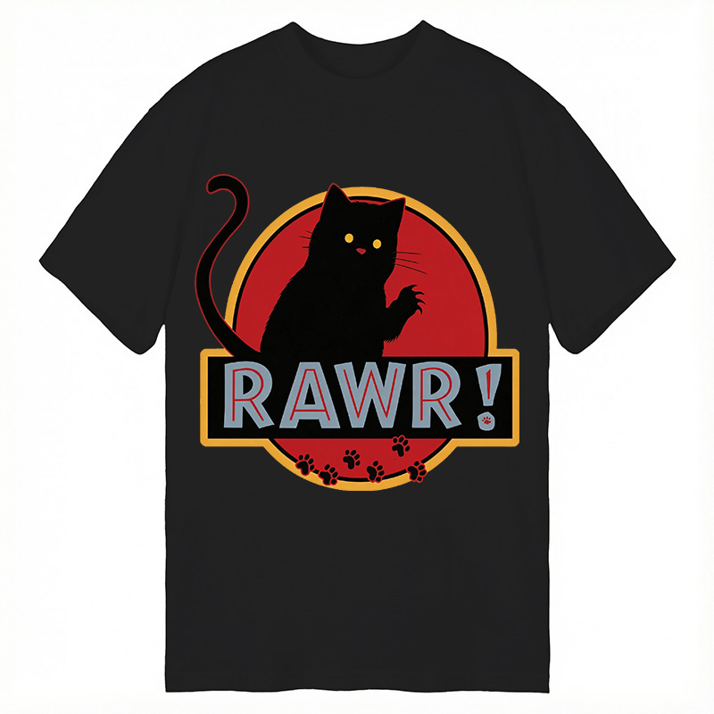 Modecanvas RAWR! DTG Printing Classic T-Shirt-modecanvas