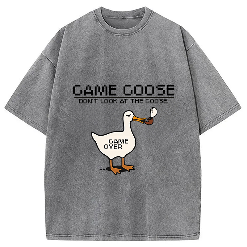 Modecanvas Goose Game Washed T-Shirt