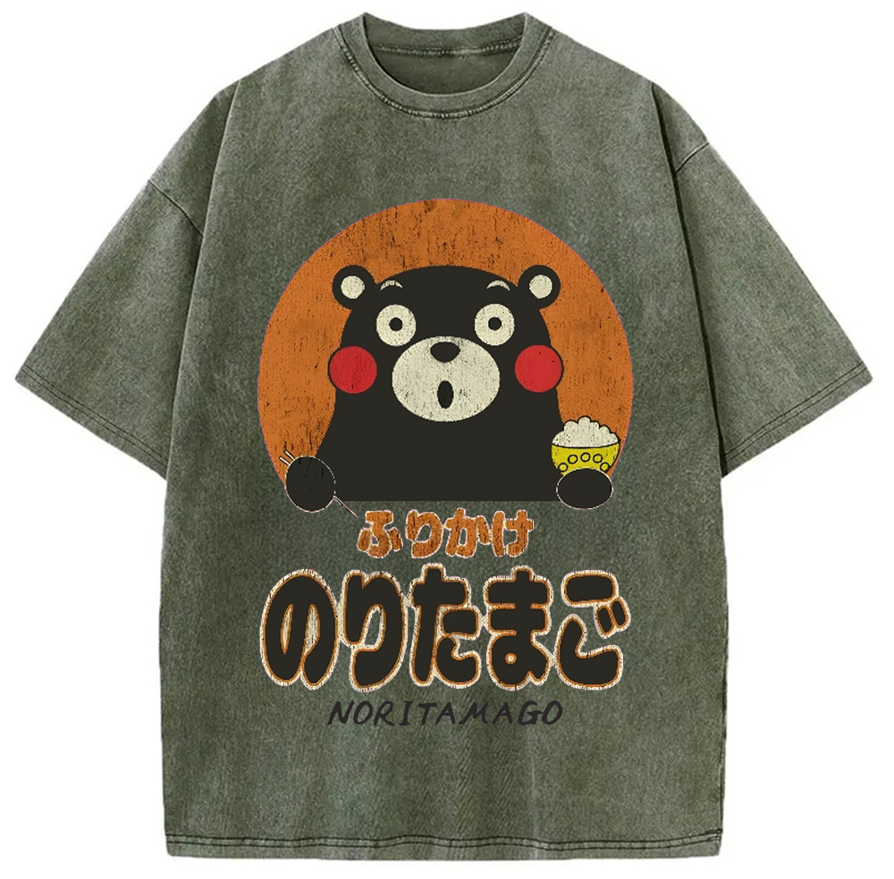 Modecanvas Kumamon Vintage Washed T-Shirt