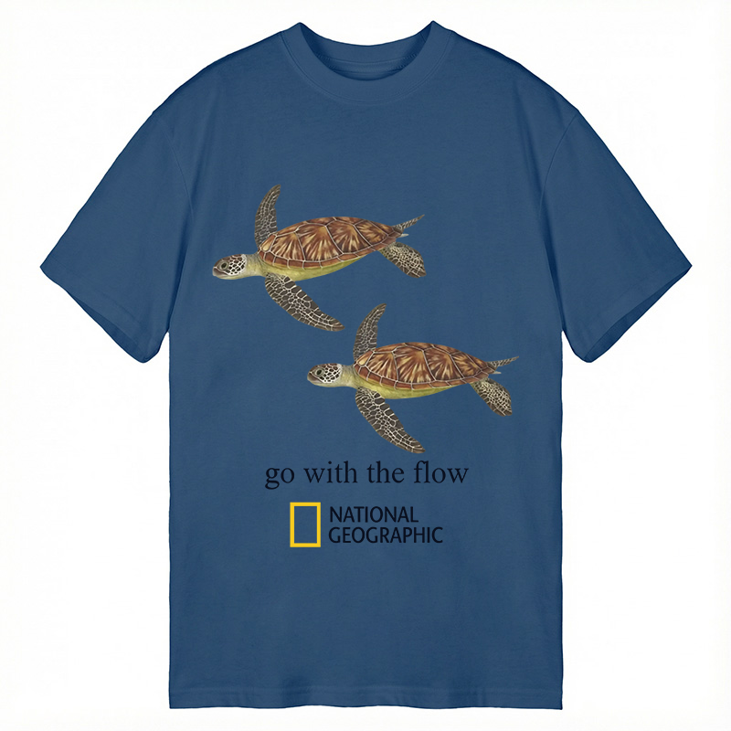 Modecanvas Sea Turtle National DTG Printing Classic T-Shirt-modecanvas