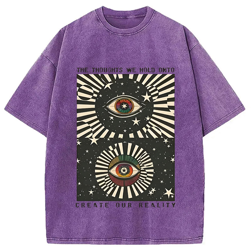 Modecanvas Create Our Reality Washed T-Shirt
