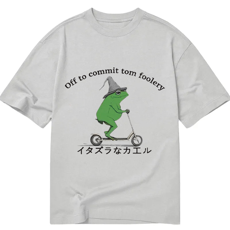 Modecanvas Stupid Frog DTG Printing Classic T-Shirt-modecanvas