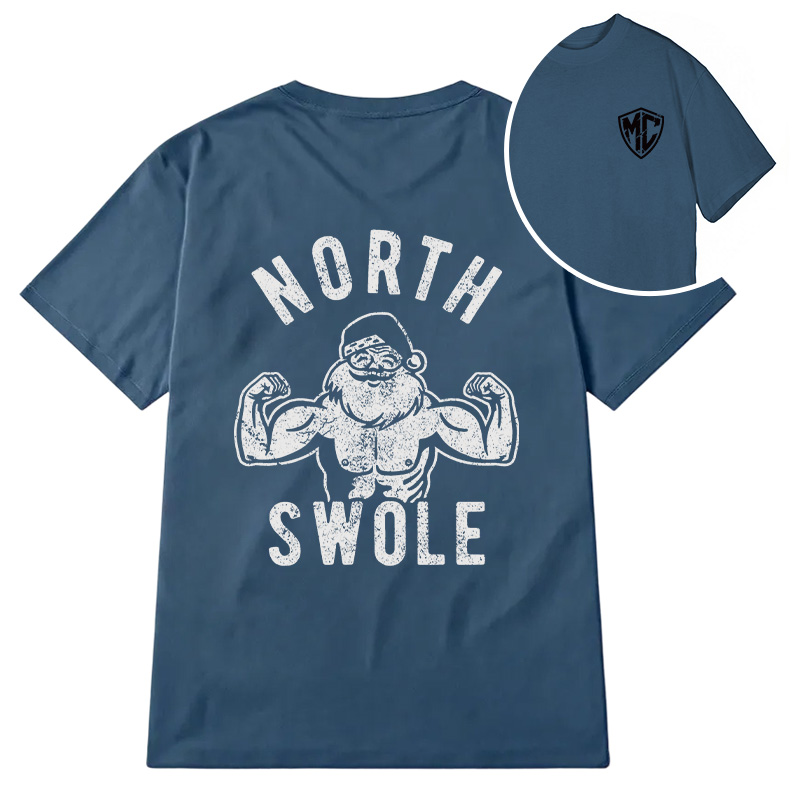 Modecanvas North Swole DTG Printing Back Classic T-Shirt