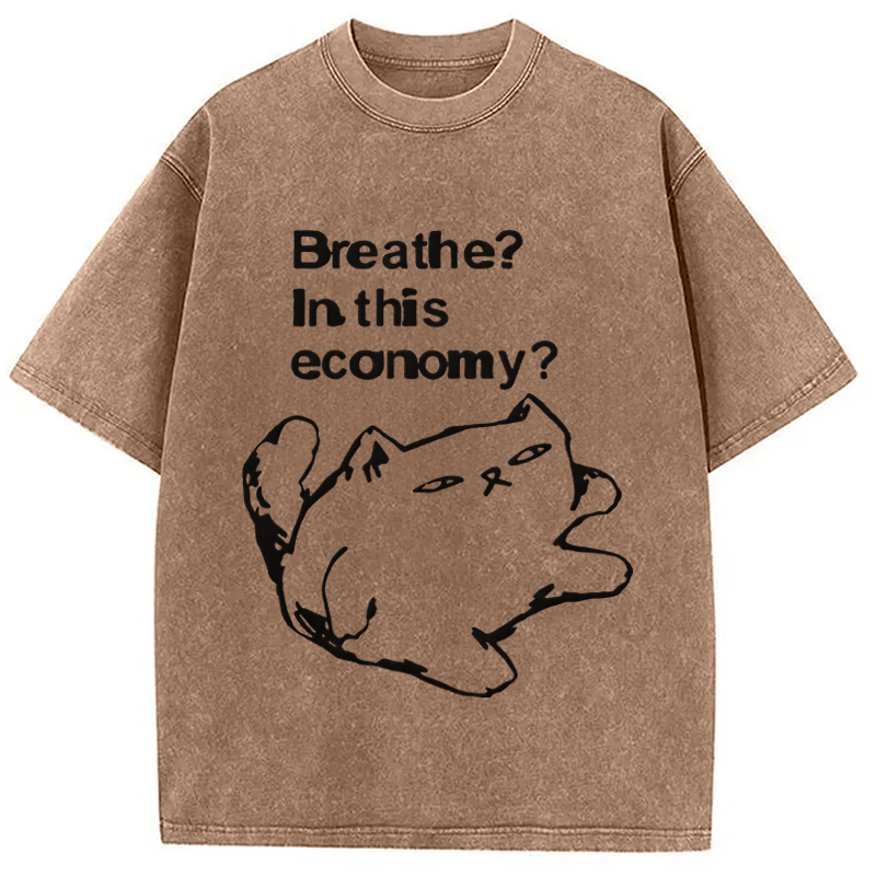 Modecanvas Breathe? In This Economy? DTG Printing Washed T-Shirt