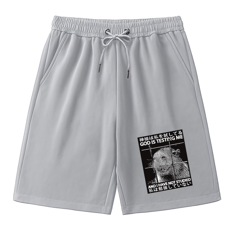 Modecanvas God Is Testing Me Classic Short