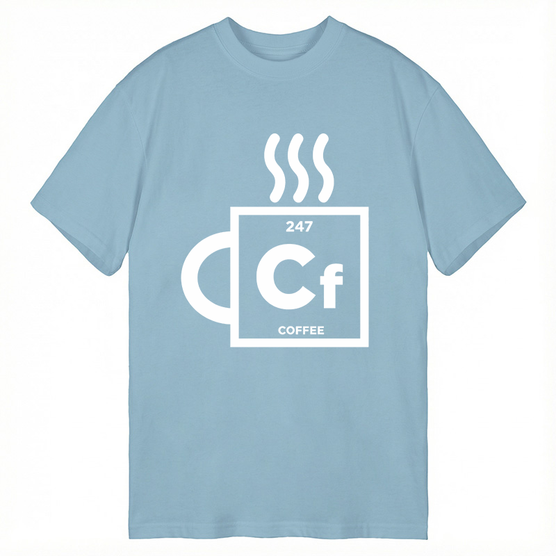 Modecanvas Coffee Element DTG Printing Classic T-Shirt-modecanvas
