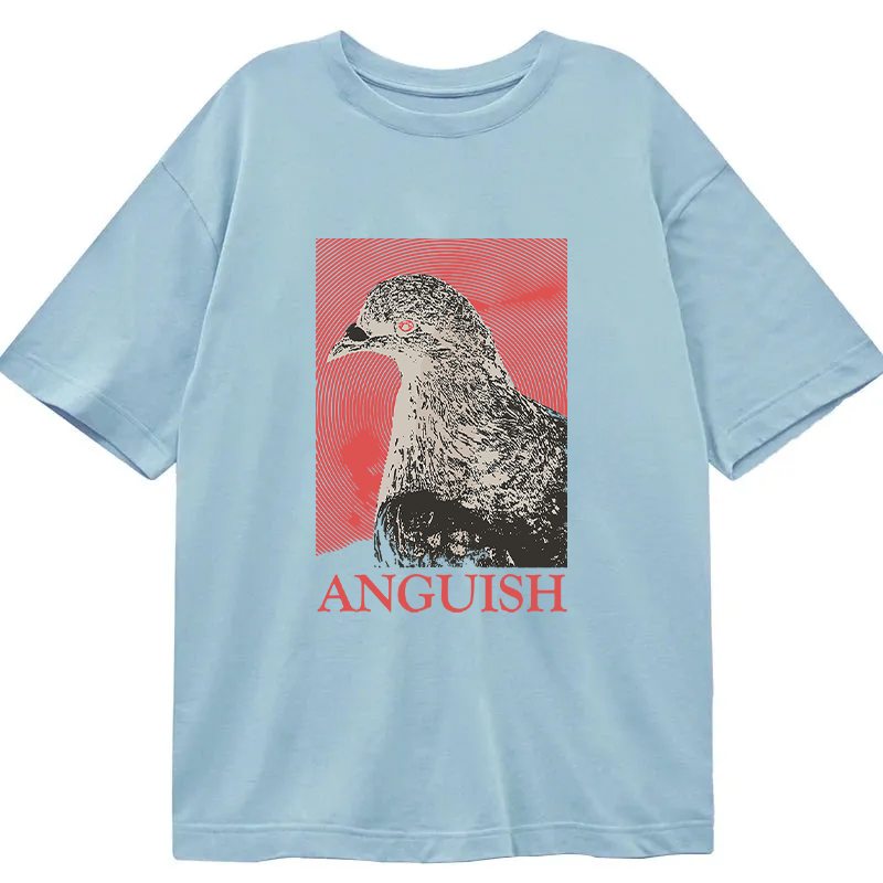 Modecanvas The Weight of Urban Anguish DTG Printing Classic T-Shirt-modecanvas