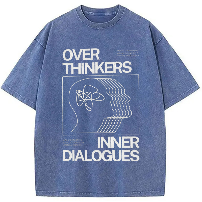 Modecanvas Master Your Mind Washed T-Shirt