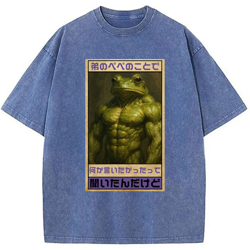 Modecanvas I Heard You Had Something To Say Washed T-Shirt