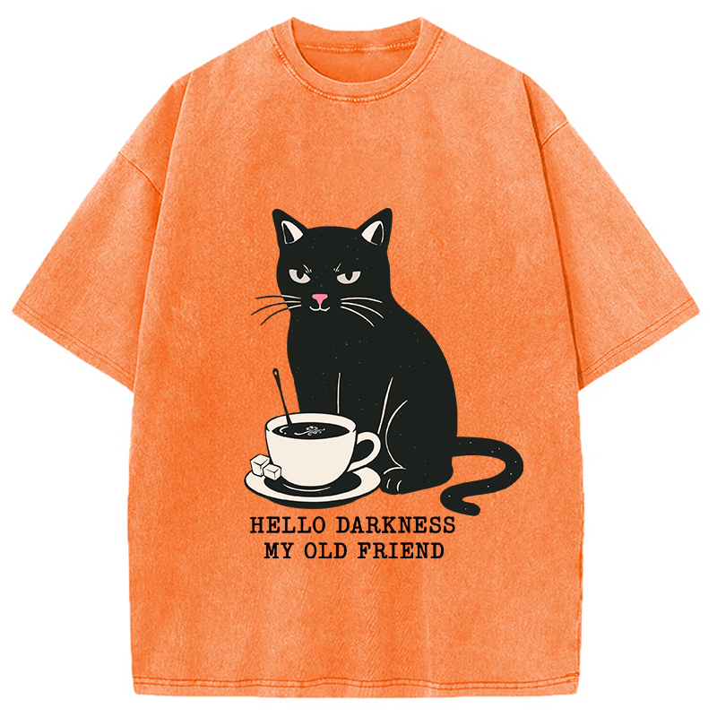 Modecanvas My Old Friend Washed T-Shirt
