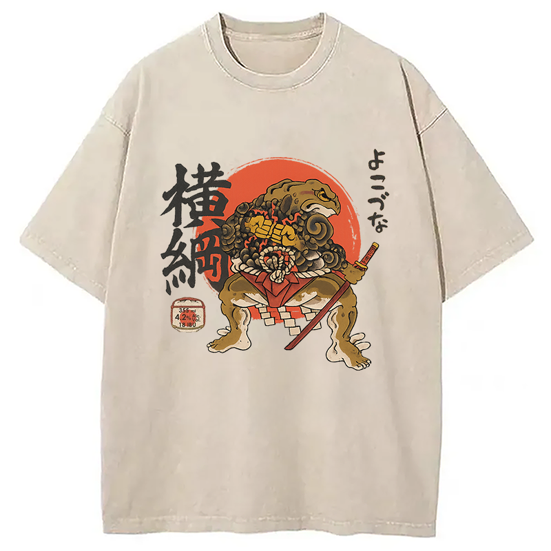 Modecanvas Yokozuna Japanese Washed T-Shirt