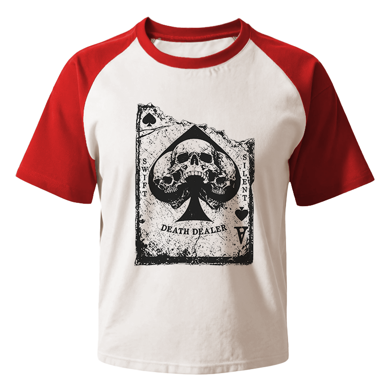 Modecanvas Death Dealer Raglan T-Shirt