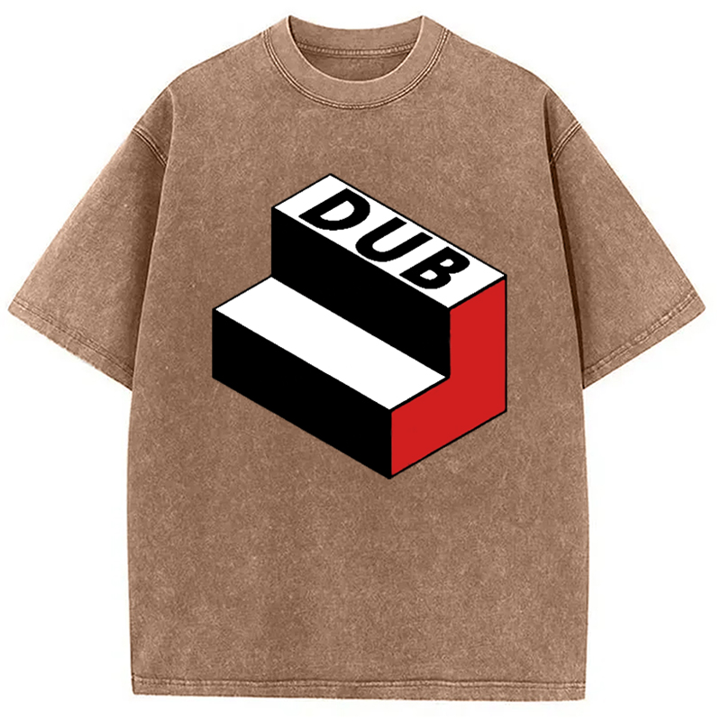 Modecanvas Dubstep Funny Washed T-Shirt