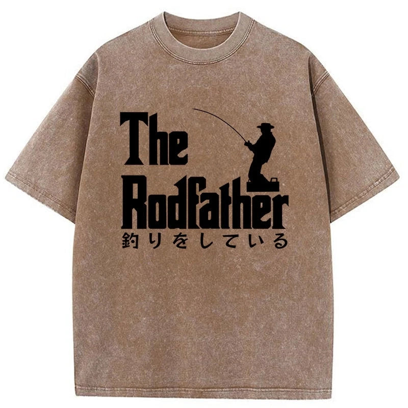 Modecanvas The Willing Ones Take The Bait Washed T-Shirt