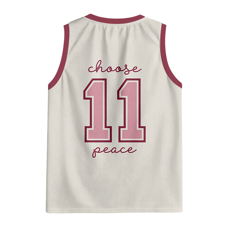 Modecanvas Choose Peace Jersey Tank