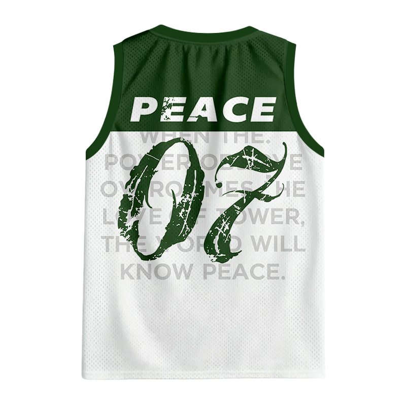 Modecanvas Love Over Power Jersey Tank