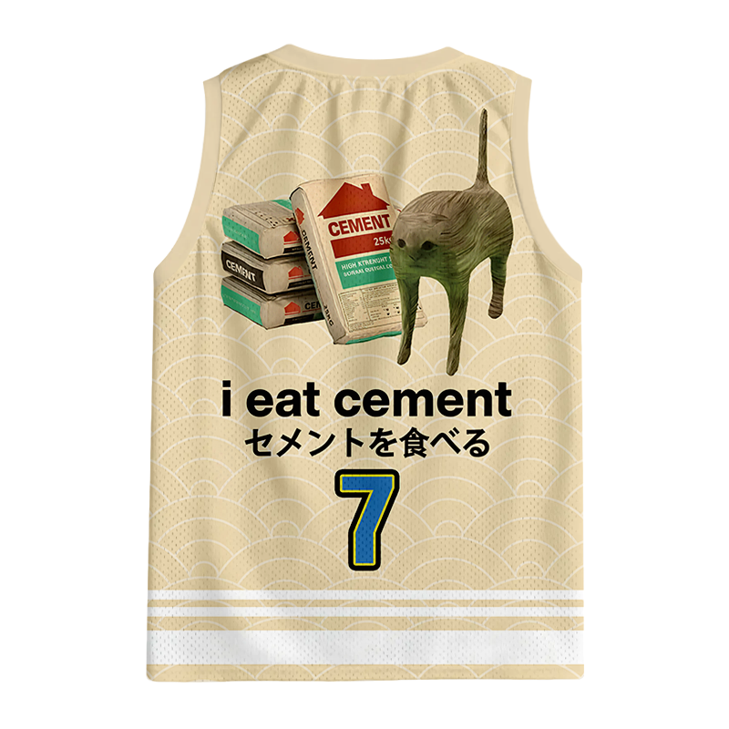 Modecanvas I Eat Cement Jersey Tank