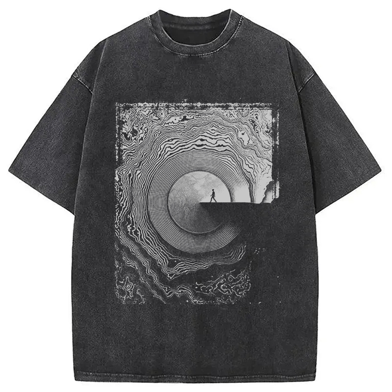 Modecanvas Breaking Rejection DTG Printing Washed T-Shirt-modecanvas