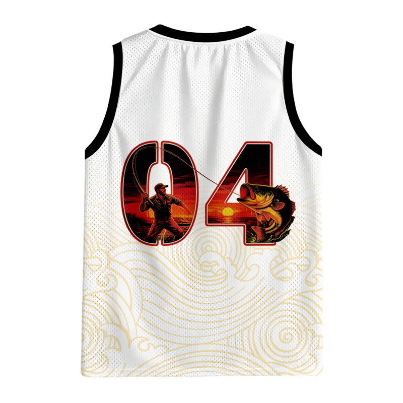 Modecanvas Bass Fishing Funny Fisher Jersey Tank