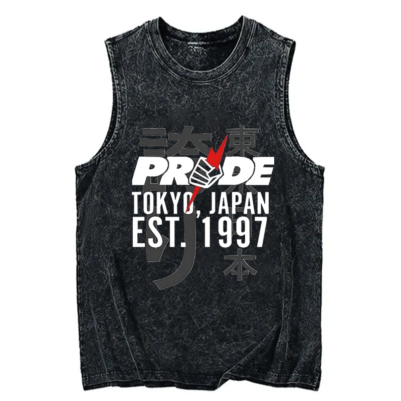 Modecanvas Pride FC Tokyo Japan DTG Printing Washed Tank-modecanvas