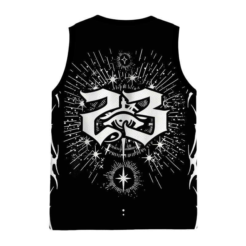 Modecanvas Celestial Gaze Cosmic Oracle Jersey Tank