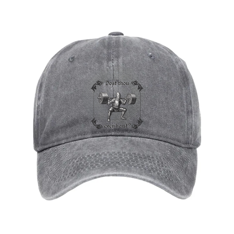Modecanvas Dost Thou Even Hoist Washed Cap-modecanvas