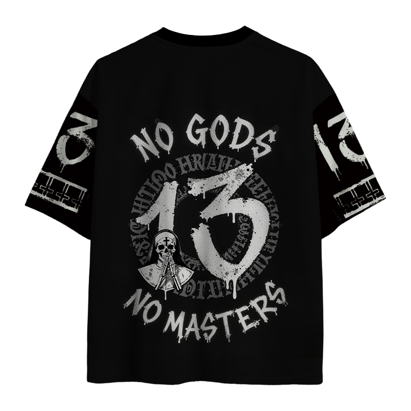 Modecanvas No Gods No Masters Mesh Jersey