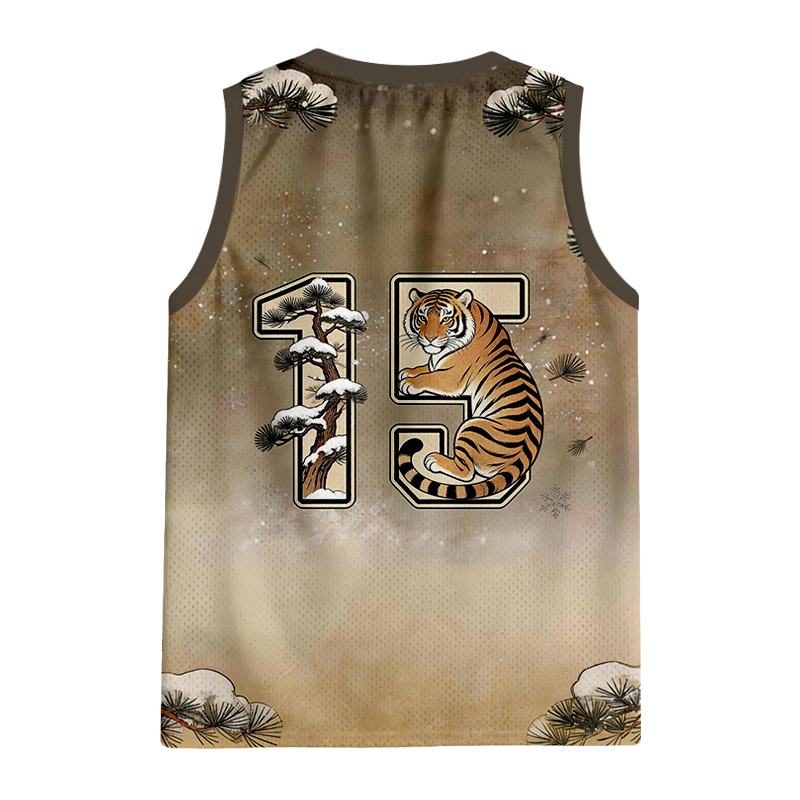 Modecanvas Tiger in the Snow Jersey Tank